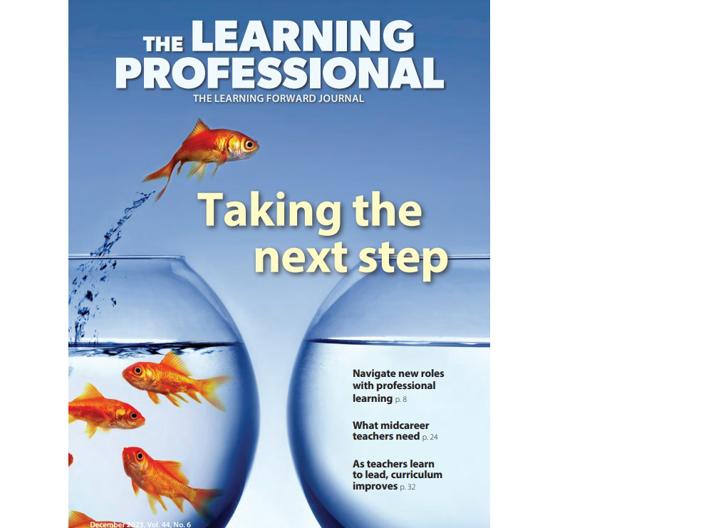 The Learning Professional Cover Page